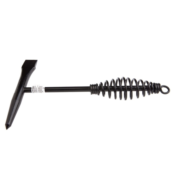 Forney 70600 Chipping Hammer, Straight Head, 10-1/2 in OAL, HCS Handle - 1