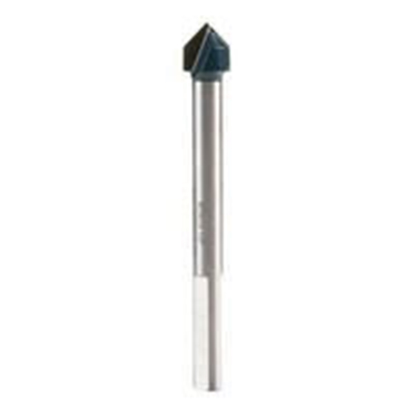 Bosch GT600 Glass and Tile Drill Bit, 1/2 in Dia, 4 in OAL, 1/2 in Dia Shank, Flat Shank - 3
