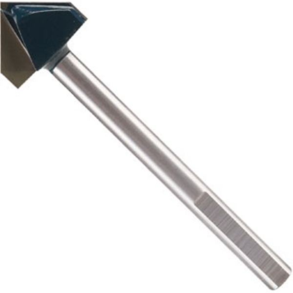 GT1000 Drill Bit, 1 in Dia, 4 in OAL, 3/8 in Dia Shank, Flat Shank
