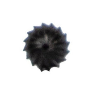 Forney 60072 Ball Shaped Rotary File, 1/2 in Dia Cutting, 1 in L Cutting, 1/4 in Dia Shank, Steel - 3