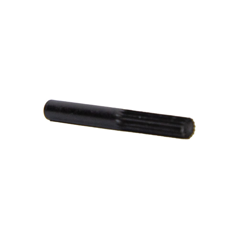 Forney 60076 Cylindrical Rotary File with Flat Top, 1/4 in Dia Cutting, 1 in L Cutting, 1/4 in Dia Shank, Steel - 2
