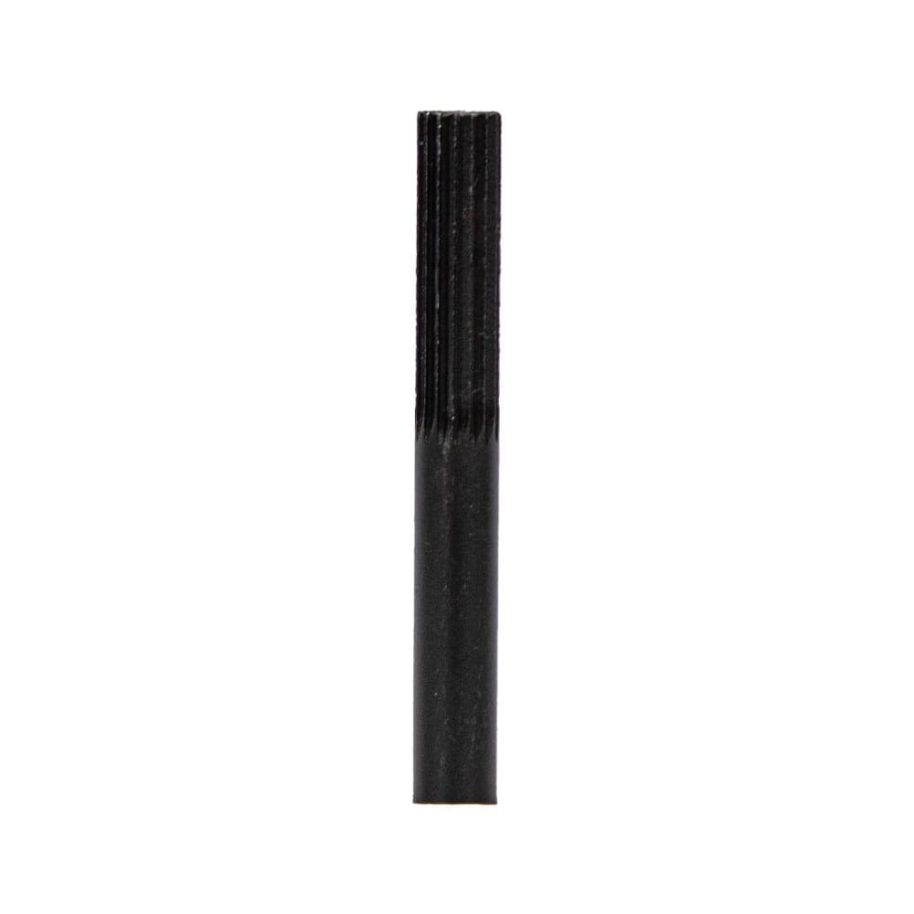 Forney 60076 Cylindrical Rotary File with Flat Top, 1/4 in Dia Cutting, 1 in L Cutting, 1/4 in Dia Shank, Steel - 5