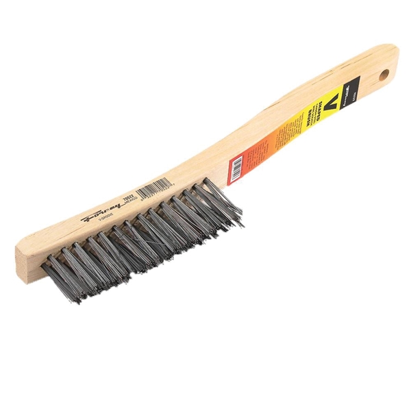 70522 Scratch Brush, 0.014 in L Trim, Carbon Steel Bristle