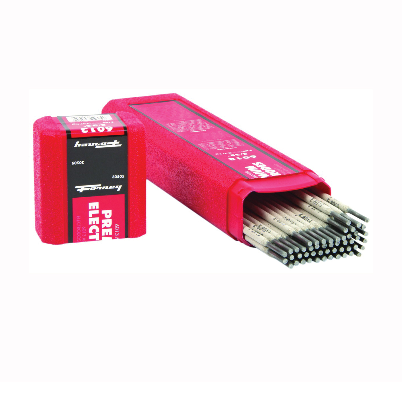 30505 Stick Electrode, 5/32 in Dia, 14 in L, Mild Steel