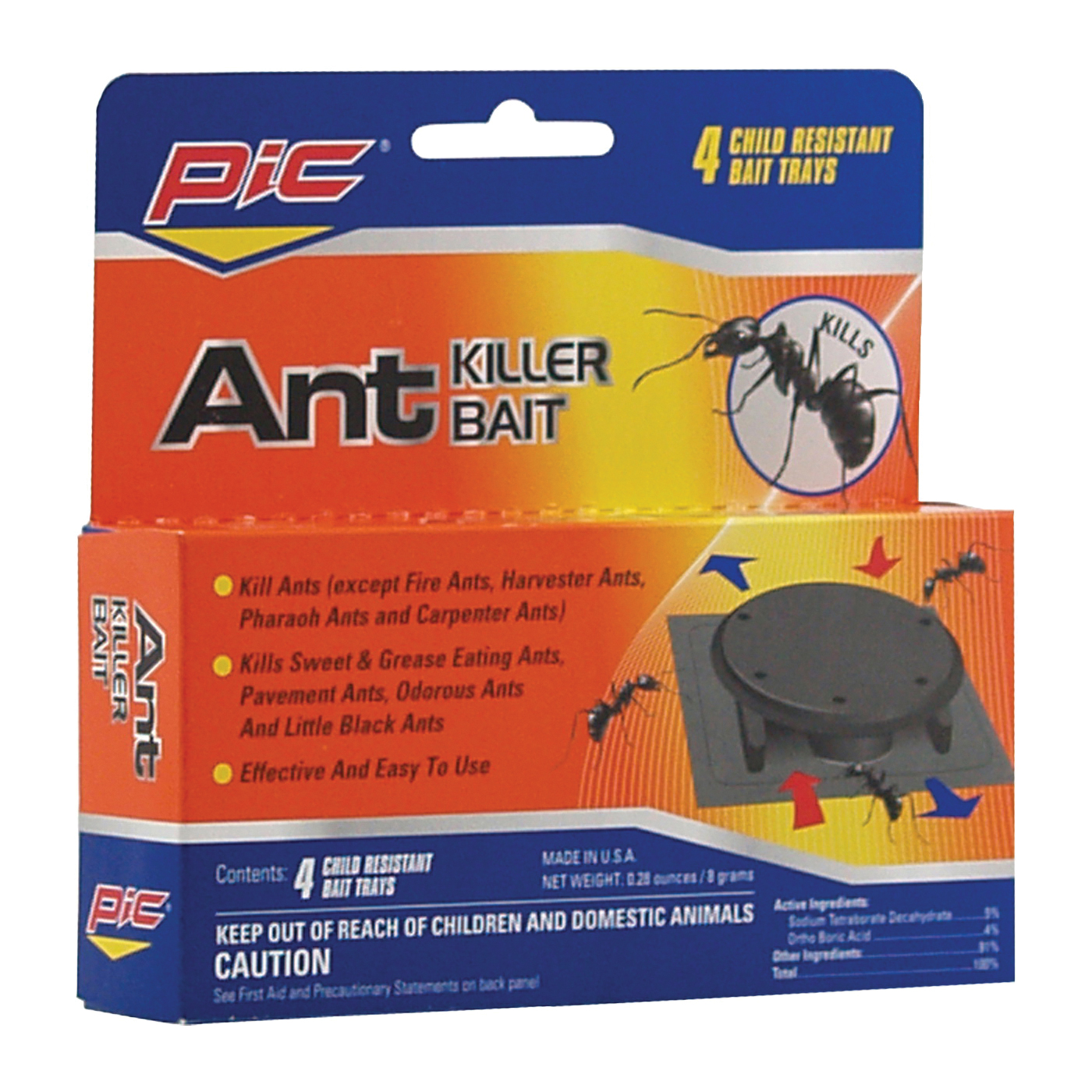 Homeplus AT-4 Ant Killer, Sweet, 0.28 oz, Box