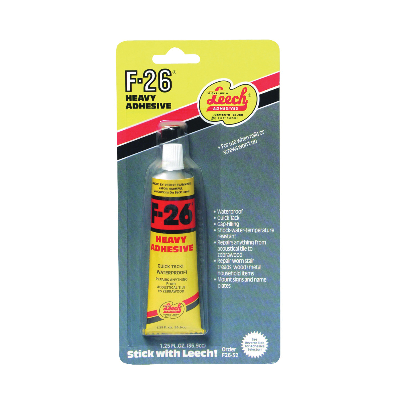 F26-32 Construction Adhesive, Beige, 1.25 fl-oz Tube