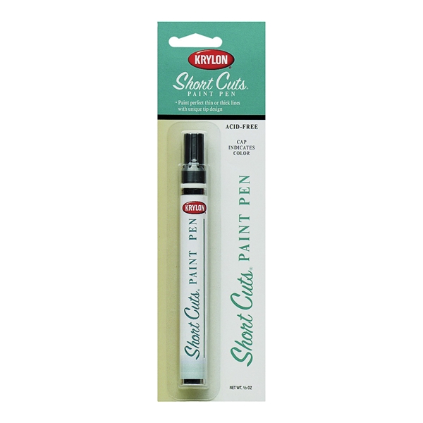Short Cuts KSCP906 Paint Pen, Sun Yellow Lead/Tip, Chisel Lead/Tip