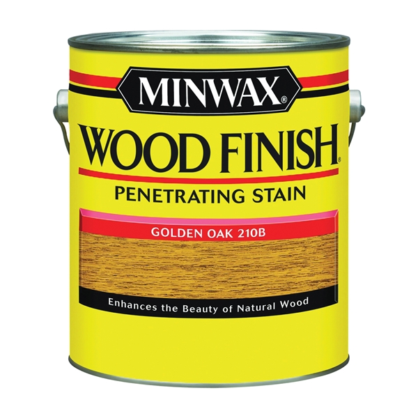 71001000 WoodStain, Semi-Transparent, Golden Oak, Liquid, 1 gal, Can