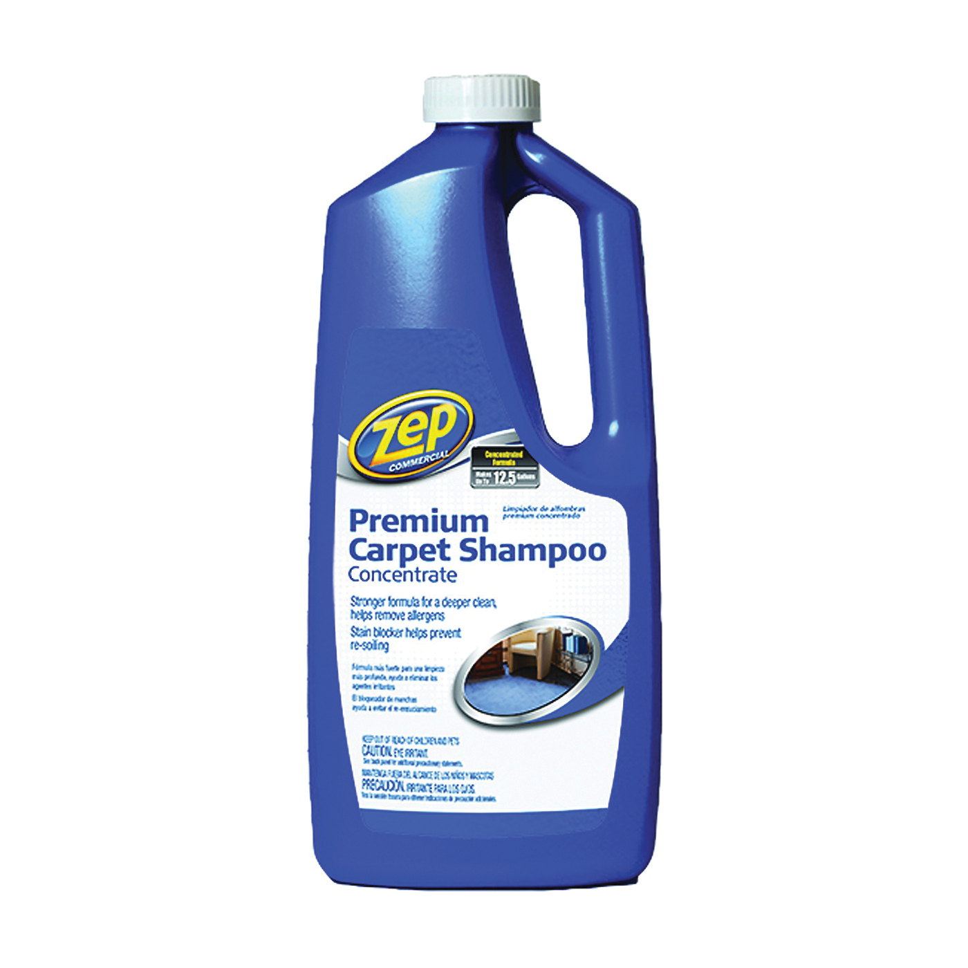 ZUPXC64 Carpet Cleaner, 64 oz Bottle, Liquid, Sweet, Clear