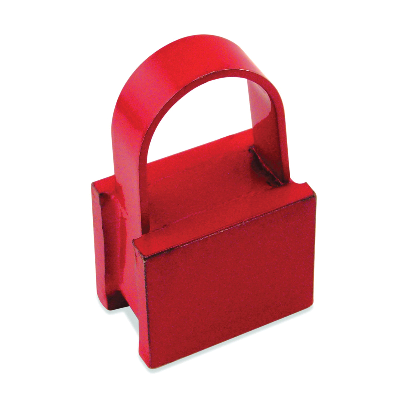 07212 Standard Handle Magnet, 1.062 in L, 3/4 in W, 2-3/4 in H, Steel