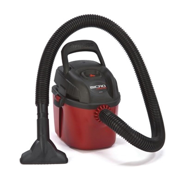 Shop-Vac Micro 2021000 Wet/Dry Corded Vacuum, 1 gal Vacuum, Foam Sleeve Filter, 120 V - 3