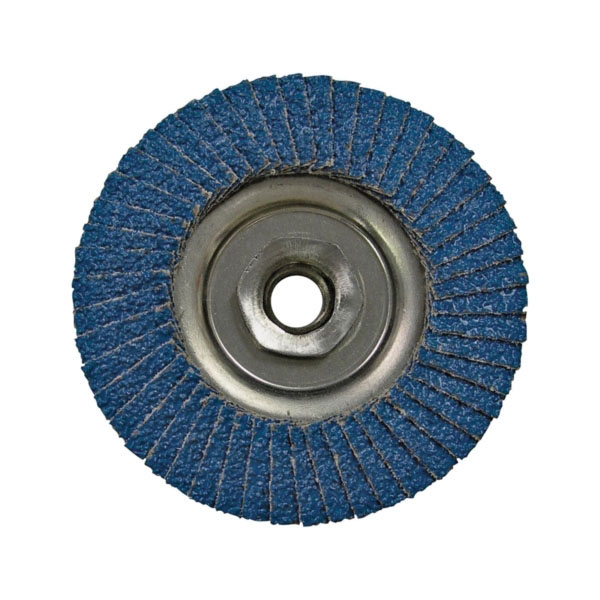 30827 Flap Disc, 4-1/2 in Dia, 5/8-11 Arbor, Non-Woven, 36 Grit, Coarse, Zirconia Alumina Abrasive
