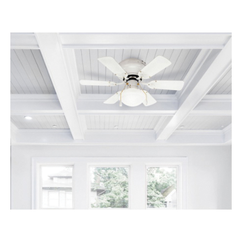 Twister Ceiling Fan, Canarm, 30 in Dia, White - 2