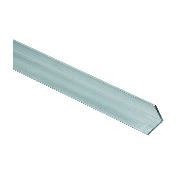 4203BC Series N258-285 Angle Stock, 3/4 in L Leg, 96 in L, 1/16 in Thick, Aluminum, Mill