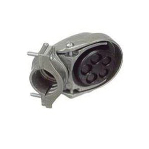 58030 Service Entrance Cap, Clamp, Aluminum, 6.438 in H x 8.109 in W x 6.375 in D