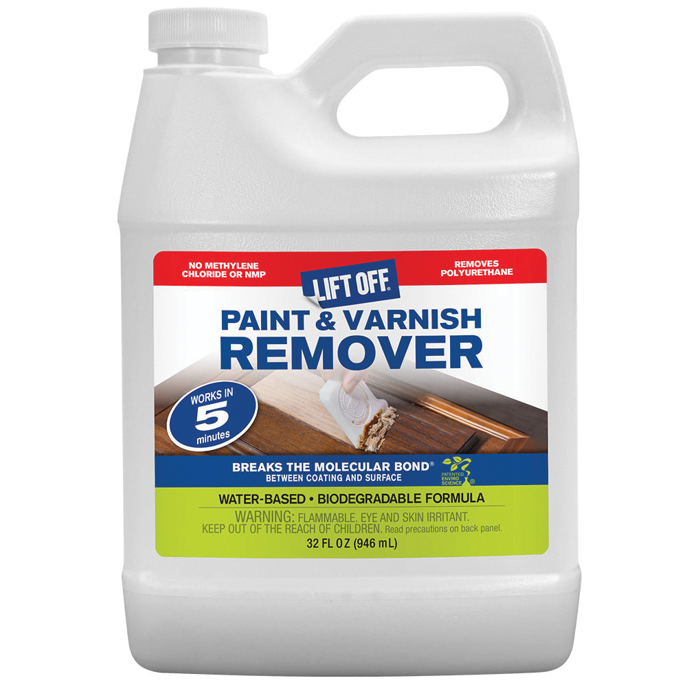 41132 Paint and Varnish Remover, Liquid, 32 oz, Bottle