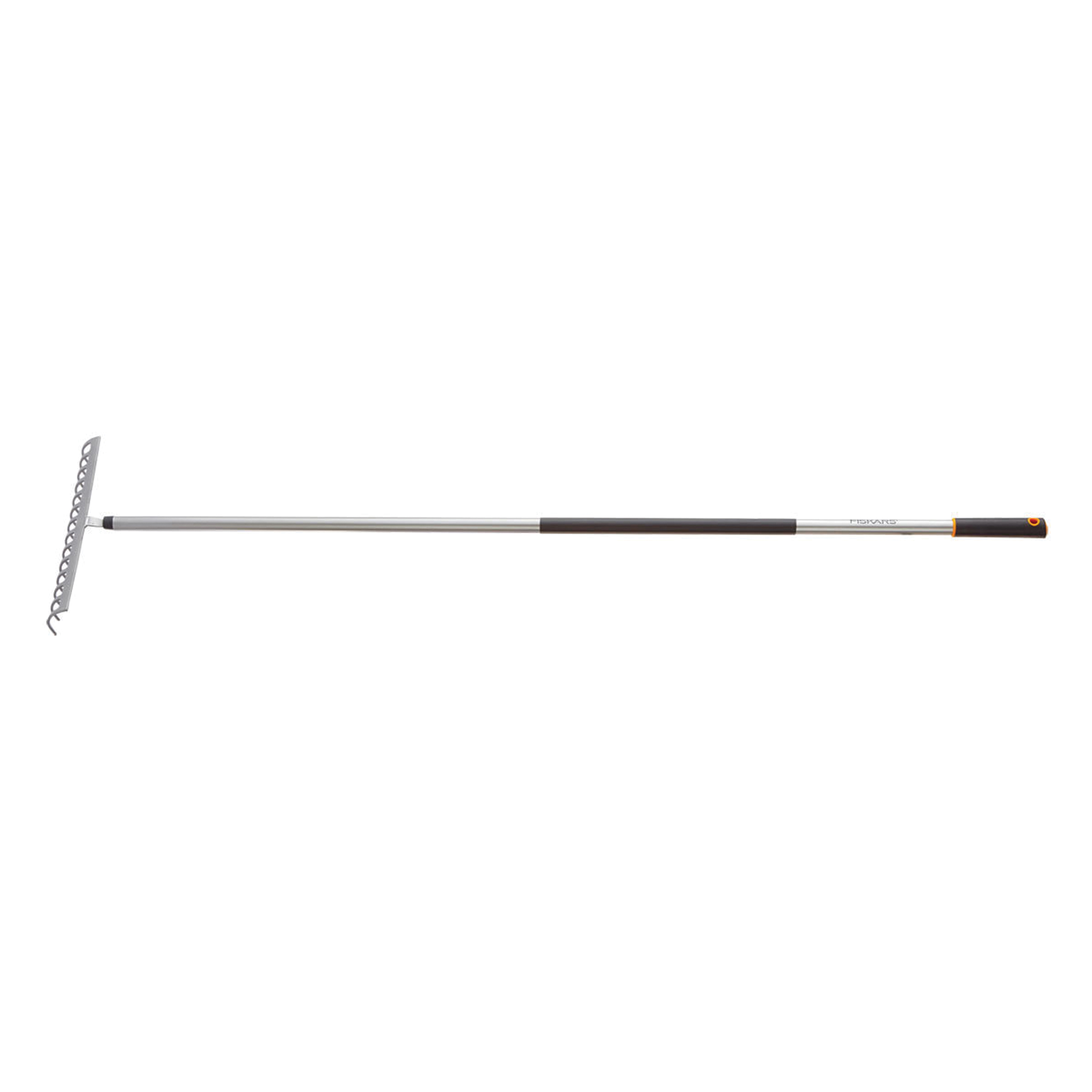335510-1001 Garden Rake, 14-Tine, Steel Tine, Aluminum Head