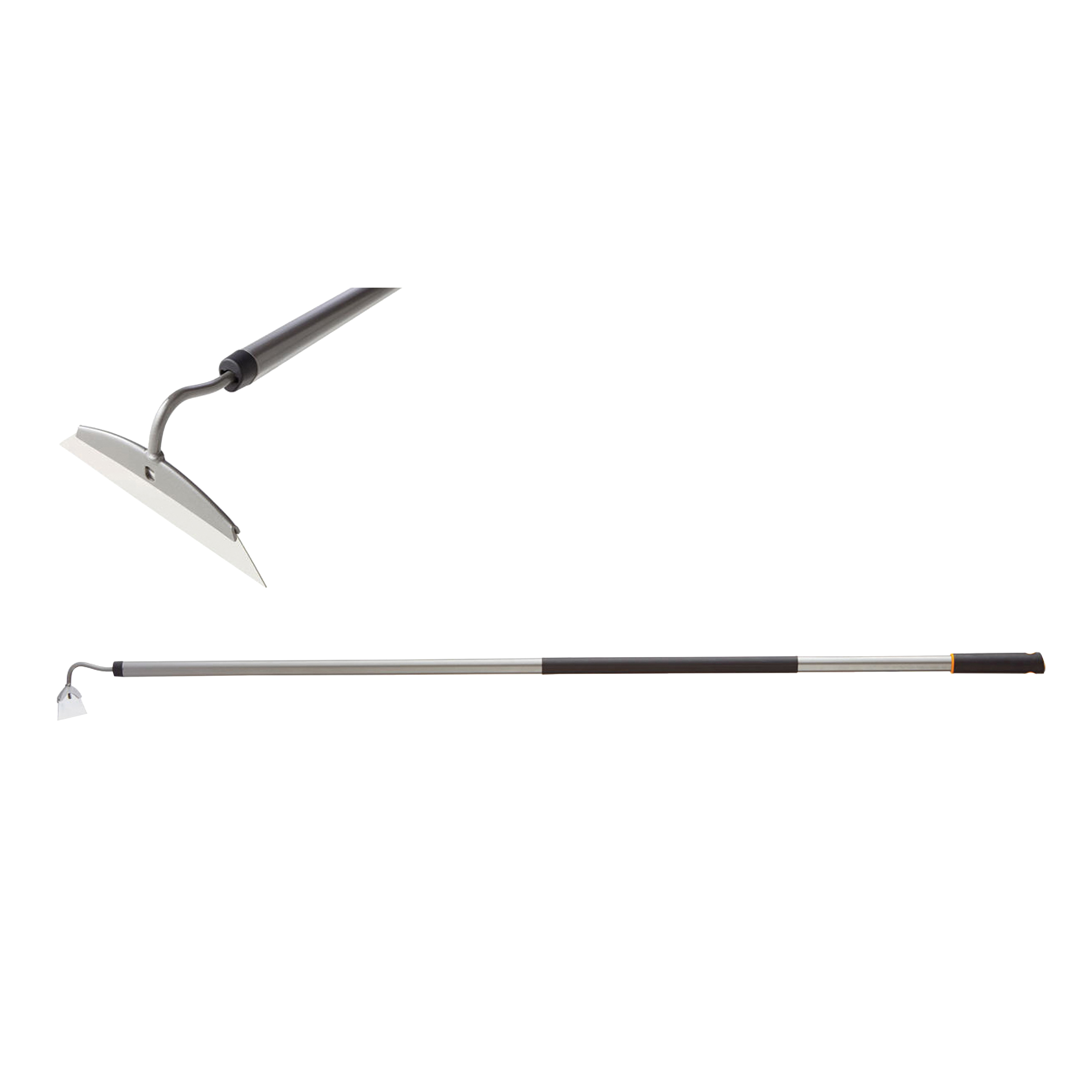 336500-1001 Garden Hoe, Steel Blade, Flat Blade, 60 in OAL