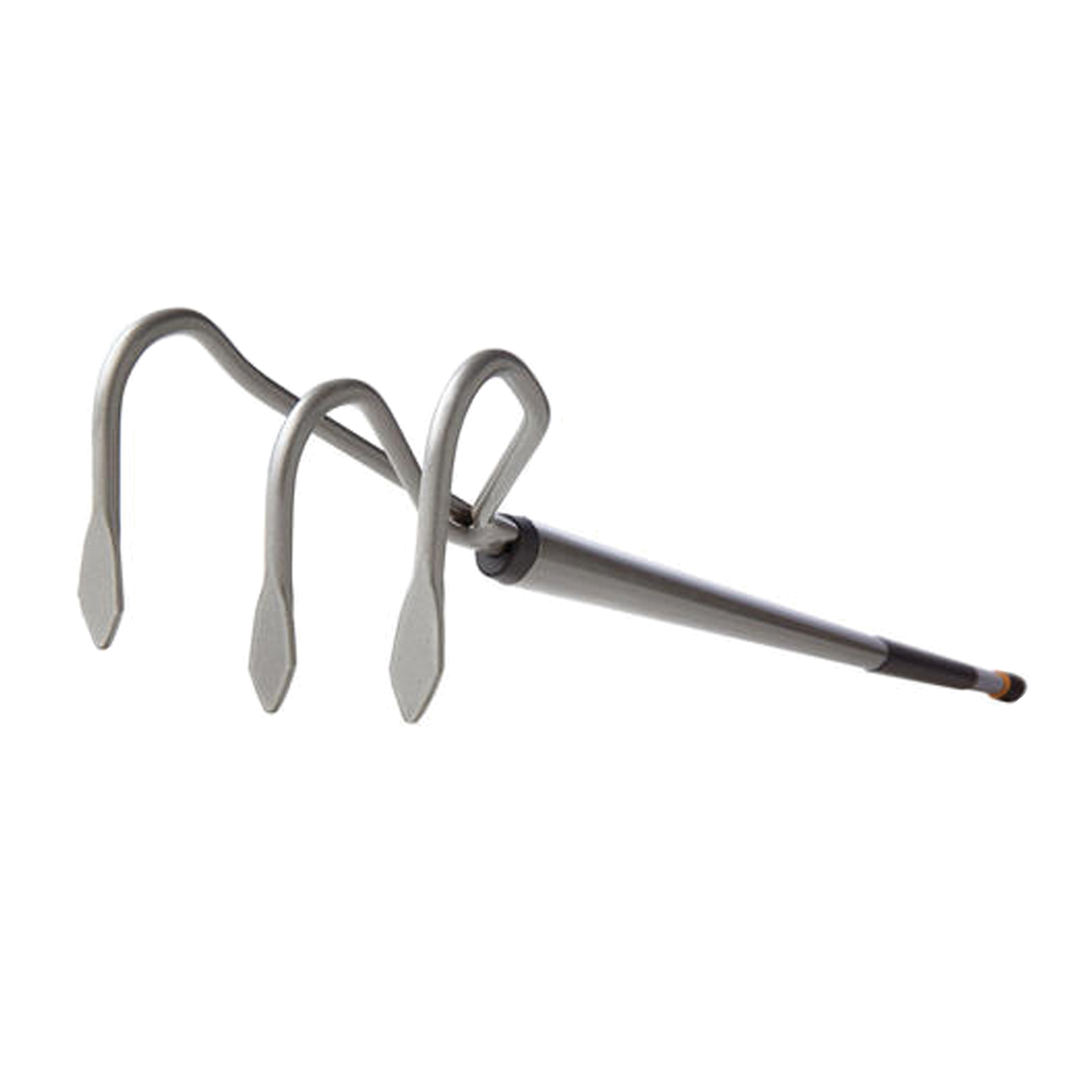 336510-1001 Cultivator, 64 in L, 3-Tine, Aluminum Handle