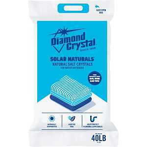 100012411 Salt Crystal, 40 lb Bag, Solid, Halogen