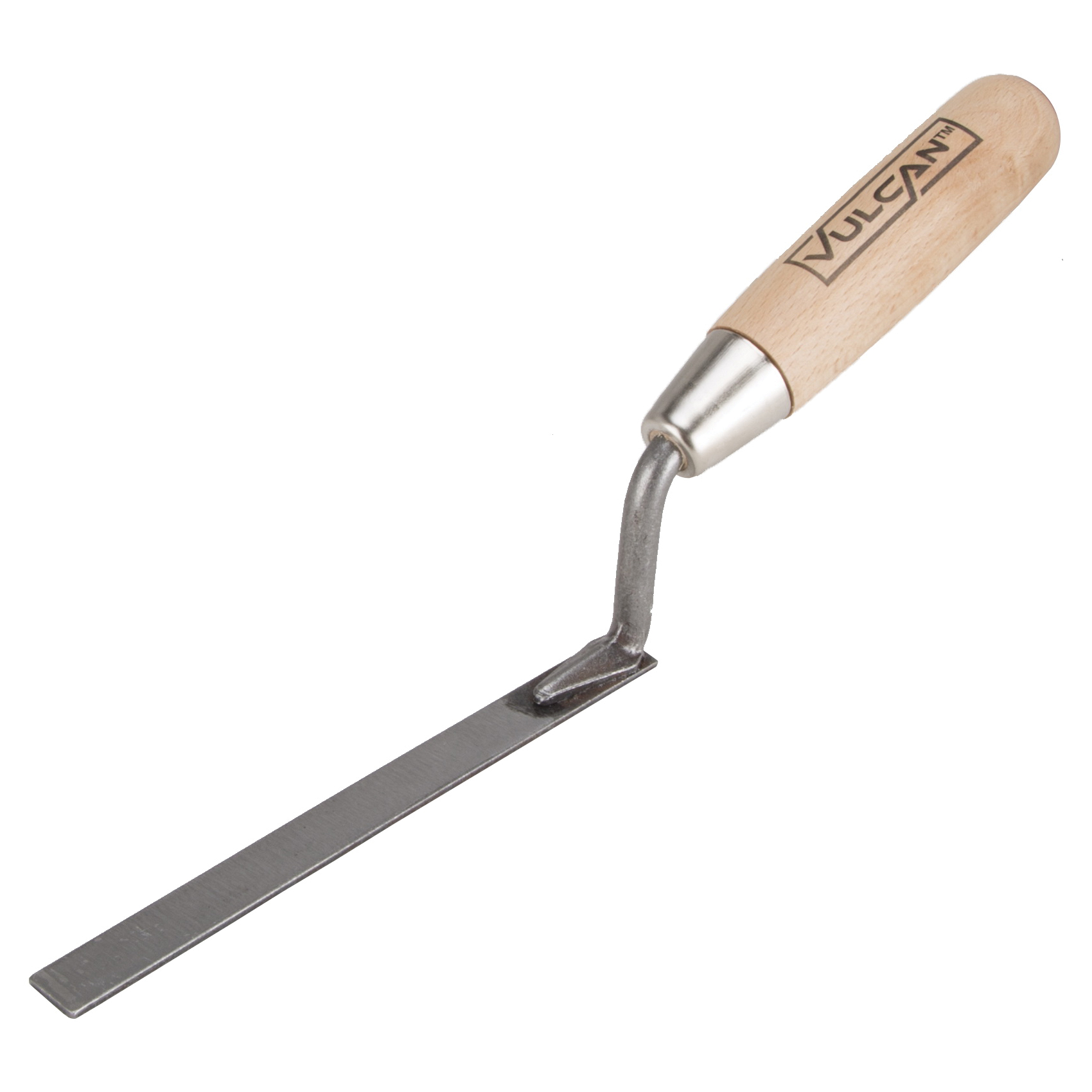 16562 Tuck Pointing Trowel, 1/2 in W, 6 in L, Steel, Ergonomic Handle