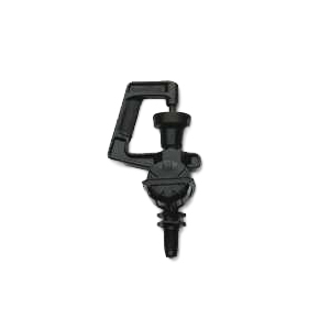 R184CT Rotary Sprinkler, 10-32 Connection, 15 ft, Plastic, 4 to 20 gpm