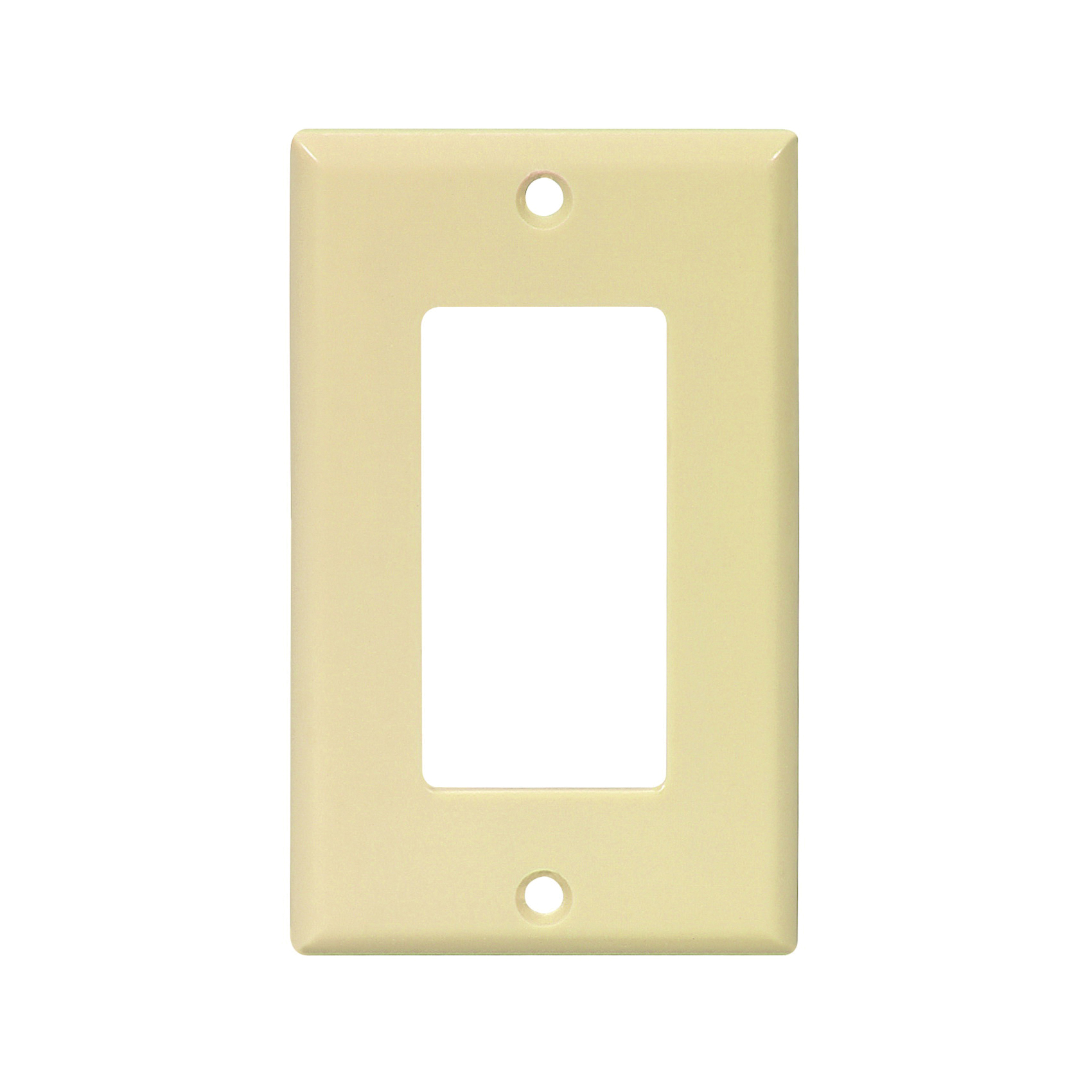 2151V-BOX Switch Wallplate, 4-1/2 in L, 2-3/4 in W, Thermoset, Ivory, High-Gloss