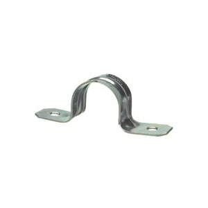 26121 Conduit Strap, 1/2 in, Steel, Galvanized