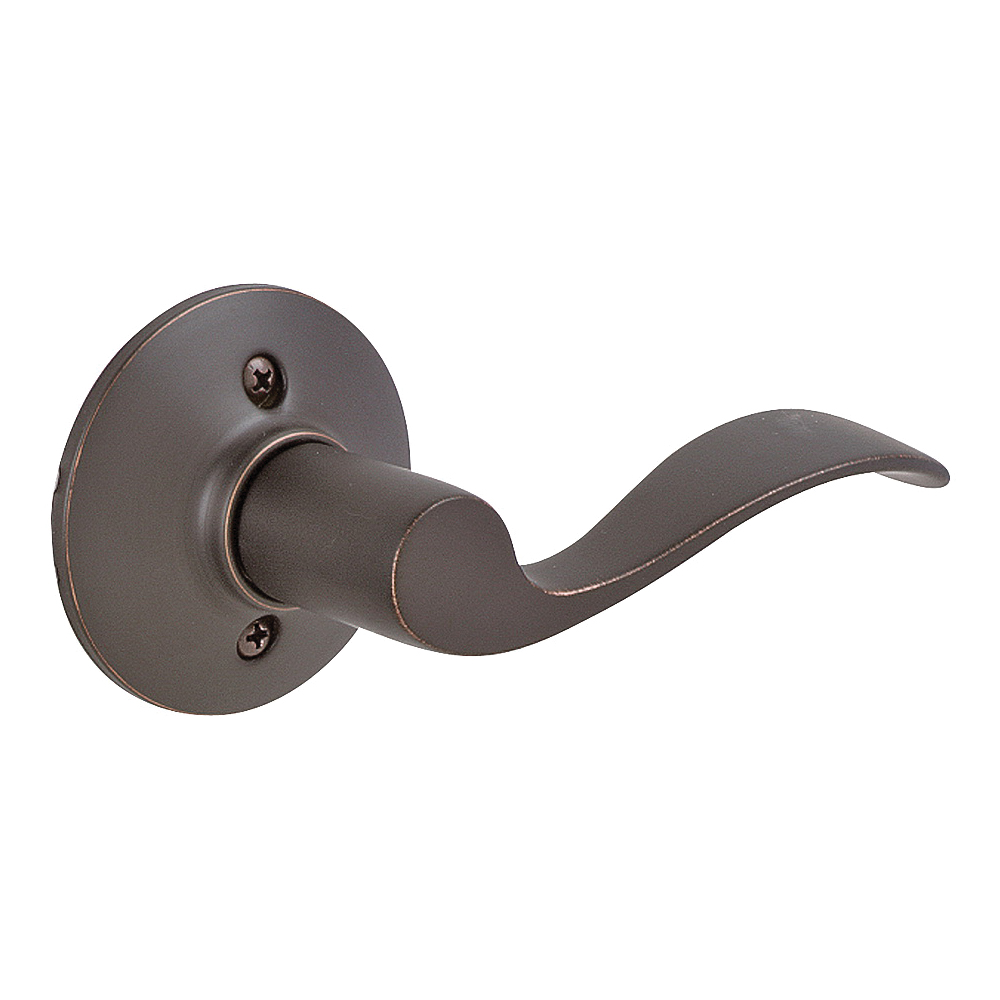 Schlage F Series F170V ACC 716 RH Right Hand Dummy Lever, Mechanical Lock, Aged Bronze, Metal, Residential, Right Hand