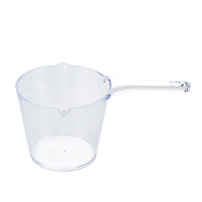 20426 Measuring Cup, US, Metric Graduation, Plastic, Clear
