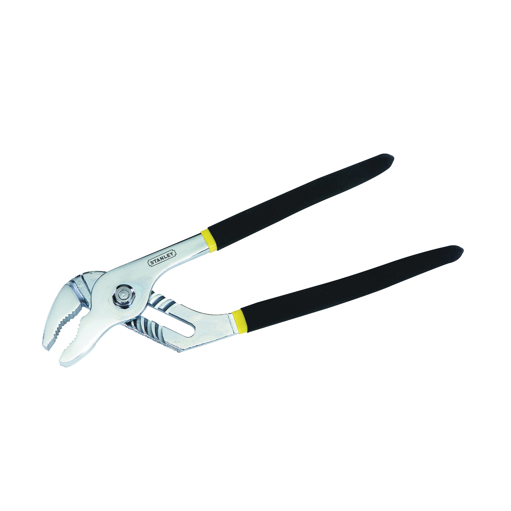 84-109 Joint Pliers, 8 in OAL, 1 in Jaw Opening, Black Handle, Cushion Grip Handle