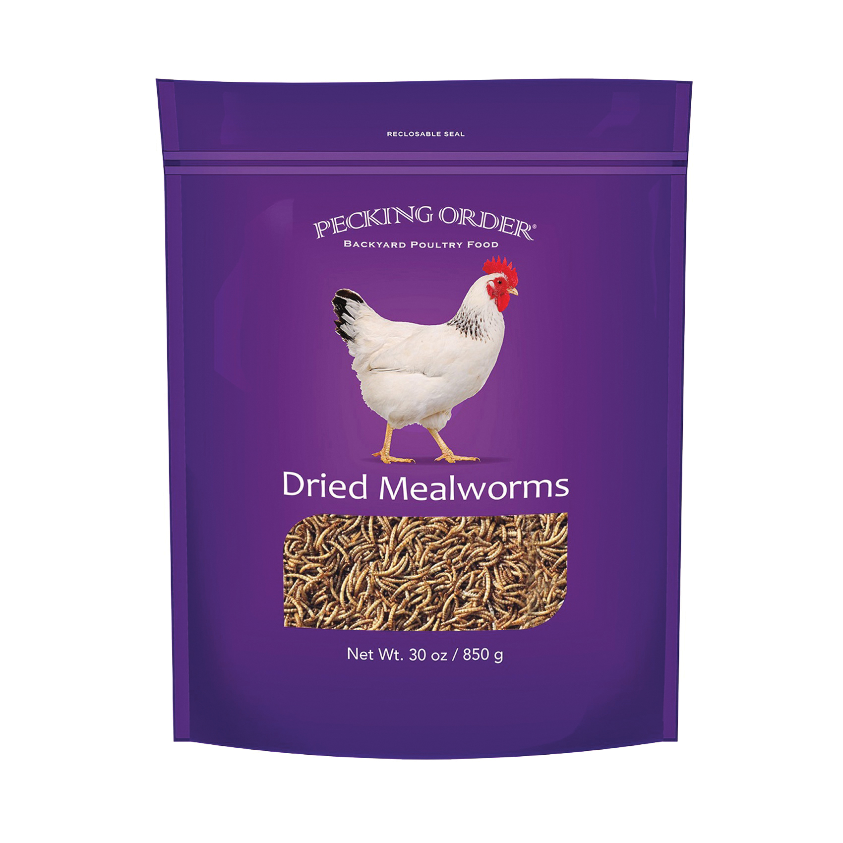 009332 Chicken Mealworm Treat, 30 oz Bag
