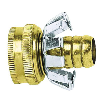Gilmour C58F Hose Repair Coupler, 5/8 in, Female, Brass - 1