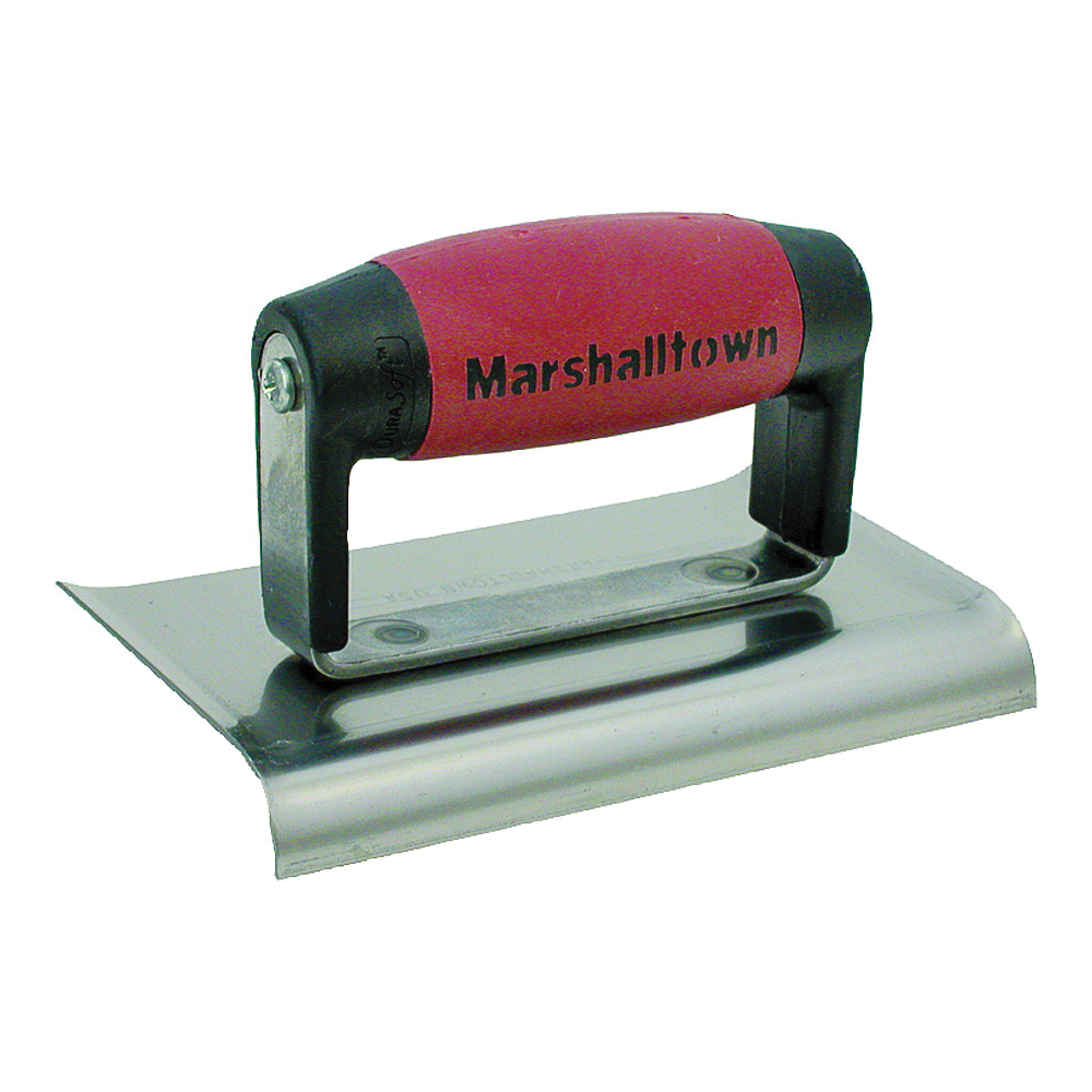 DuraSoft Series 156D Hand Edger, 6 in L Blade, 4 in W Blade, HCS Blade, 1/2 in Lip, 3/8 in Lip Radius