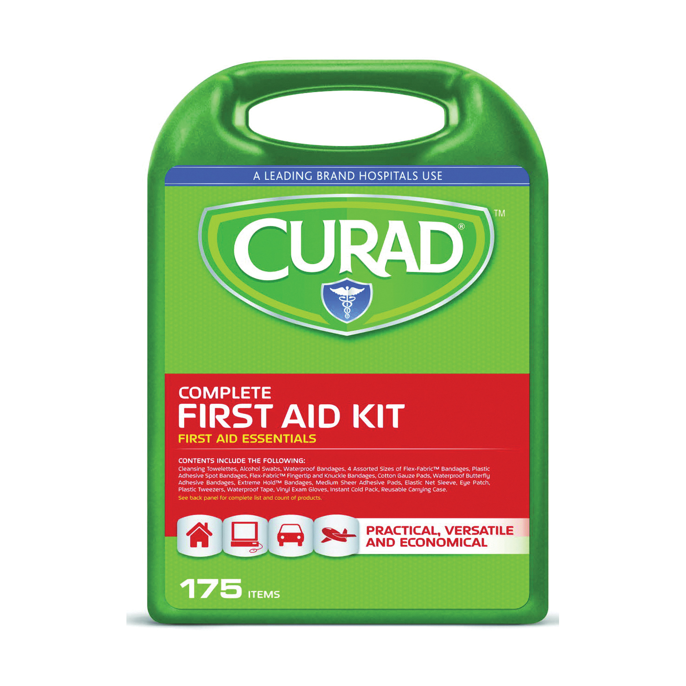 CURFAK300RB Latex-Free Complete First Aid Kit, 175-Piece