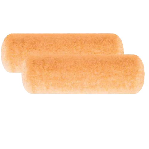 Super/Fab RR301-4 1/2 Roller Cover, 1/2 in Thick Nap, 4-1/2 in L, Fabric Cover, Golden Yellow