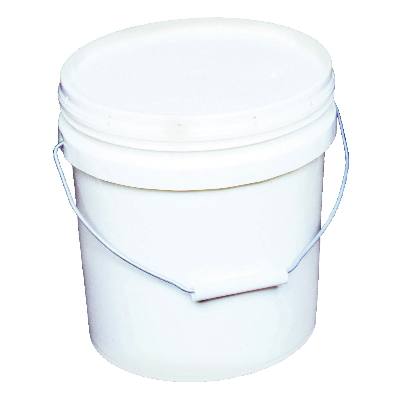 1123008 Paint Pail, 2 gal Capacity, HDPE, White