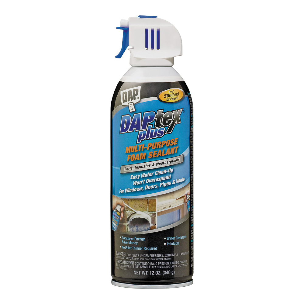 18836 Multi-Purpose Foam Sealant, White, 12 oz Aerosol Can