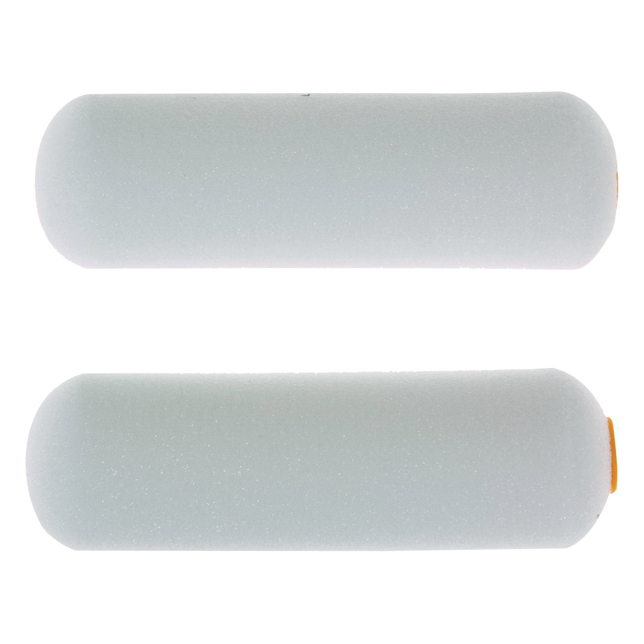 MR200-2 Paint Roller Cover, 1/4 in Thick Nap, 4 in L, Foam Cover, White