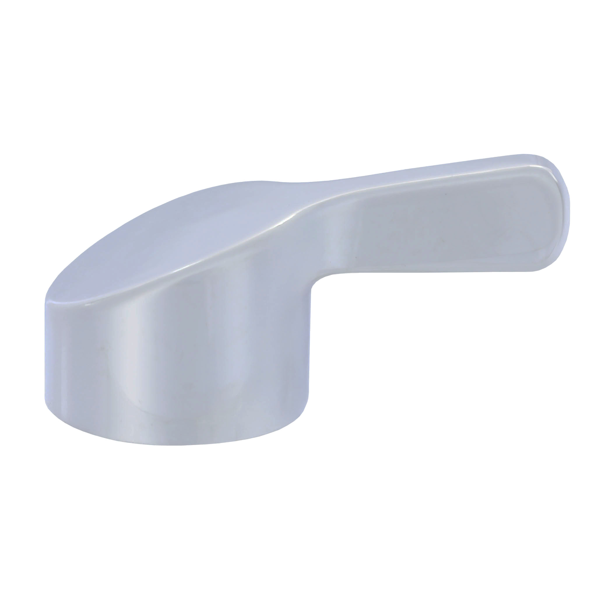 80004 Faucet Handle, Zinc, Chrome-Plated, For: Moen Single Handle Lavatory, Tub and Shower Faucets