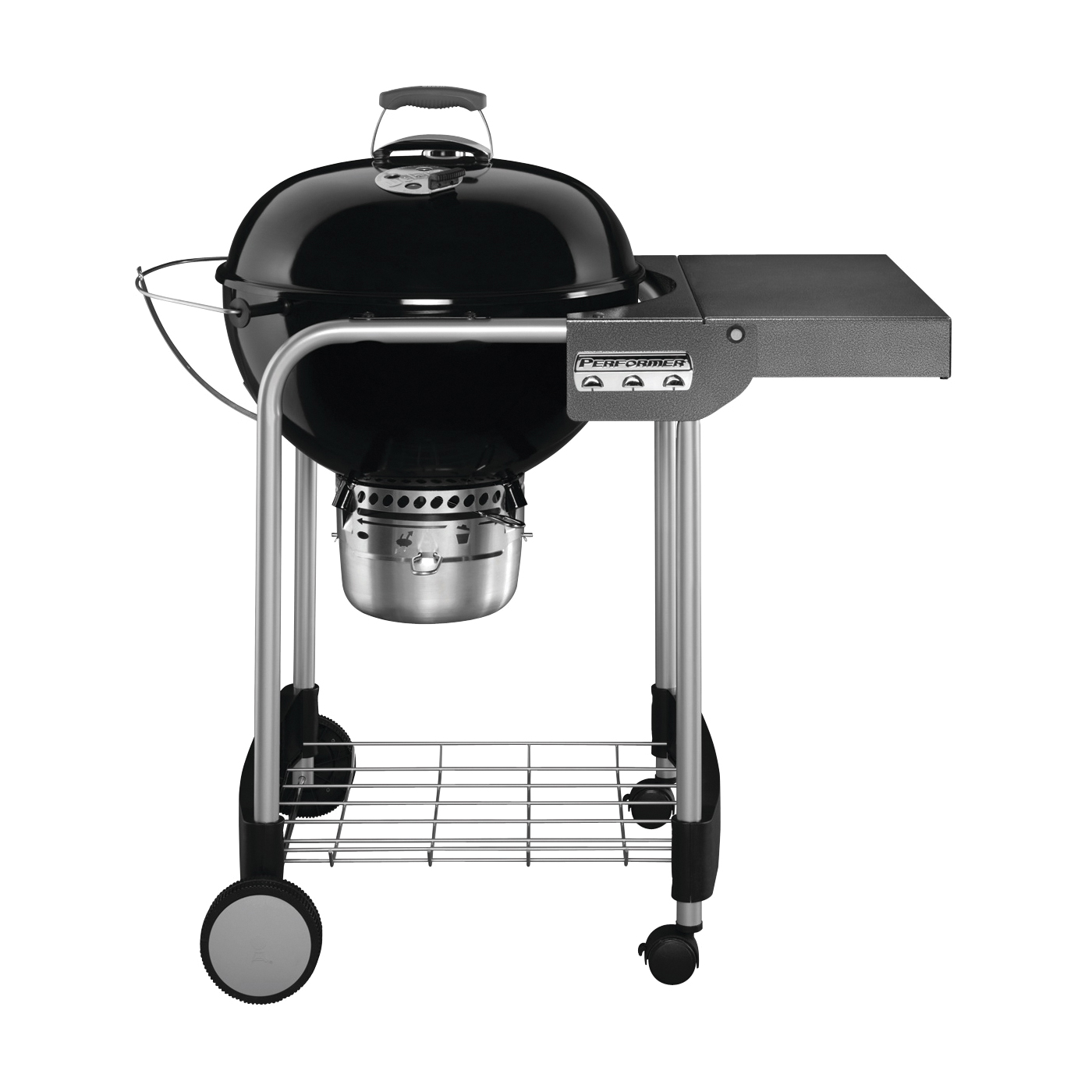 Performer Series 15301001 Charcoal Grill, 363 sq-in Primary Cooking Surface, Black