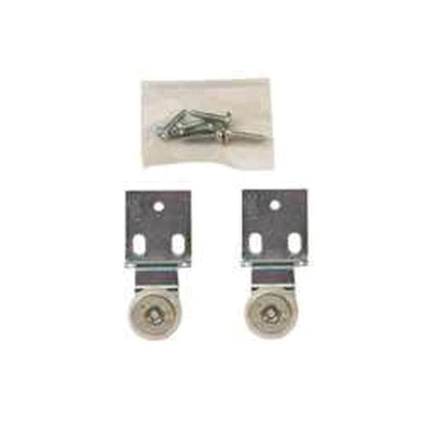 N 6517 Roller Assembly, 3/4 in Dia Roller, 1/4 in W Roller, Nylon/Steel, Silver, 1-Roller, 60 lb, Side