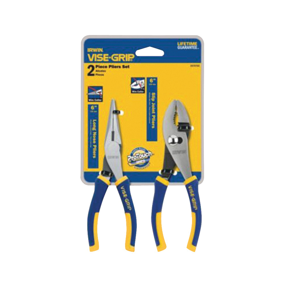2078702 Professional Pliers Set, Nickel Chromium Steel, Blue/Yellow