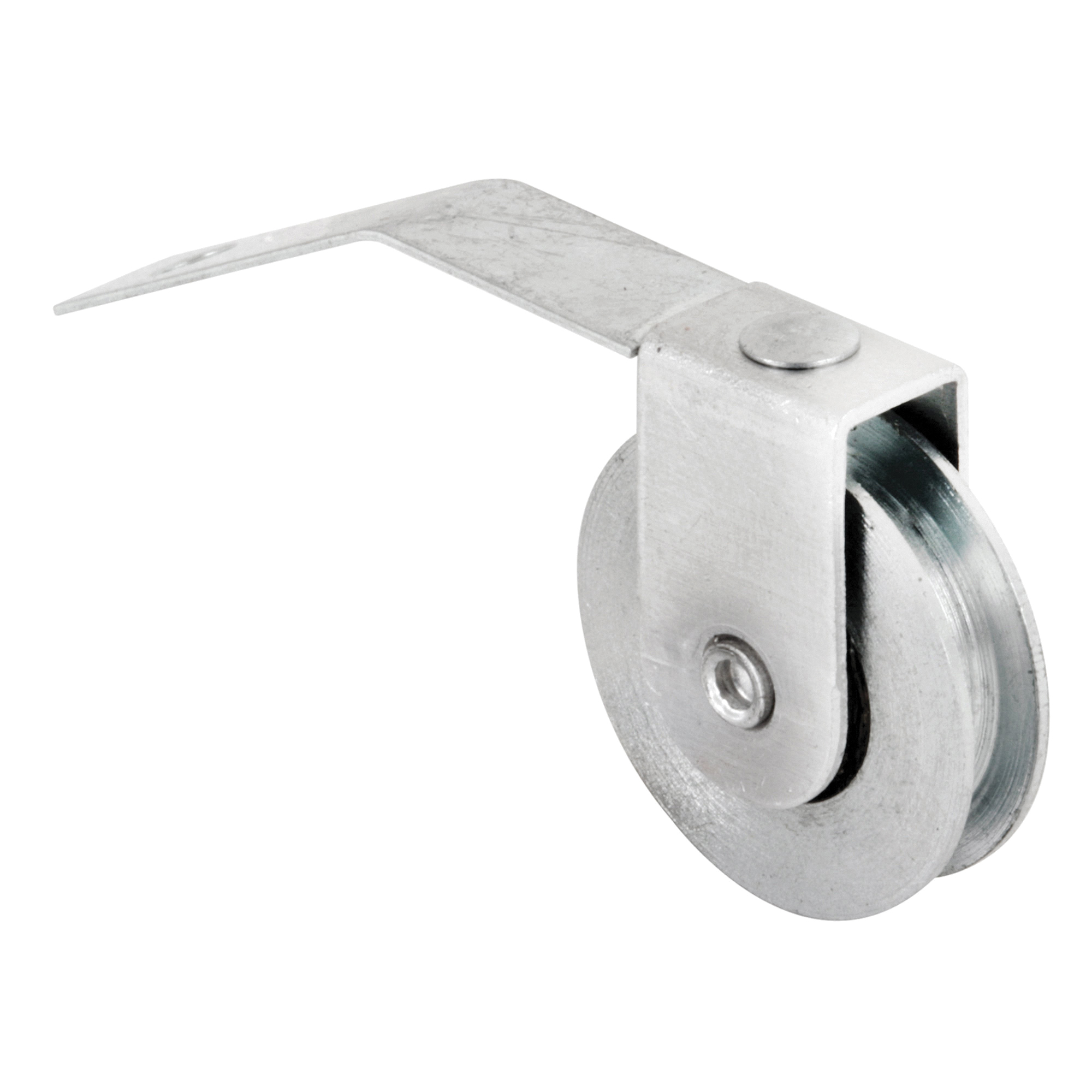 Prime-Line B 576 Roller Assembly, 1 in Dia Roller, 1/4 in W Roller, Steel, Gray, 2-Roller - 2