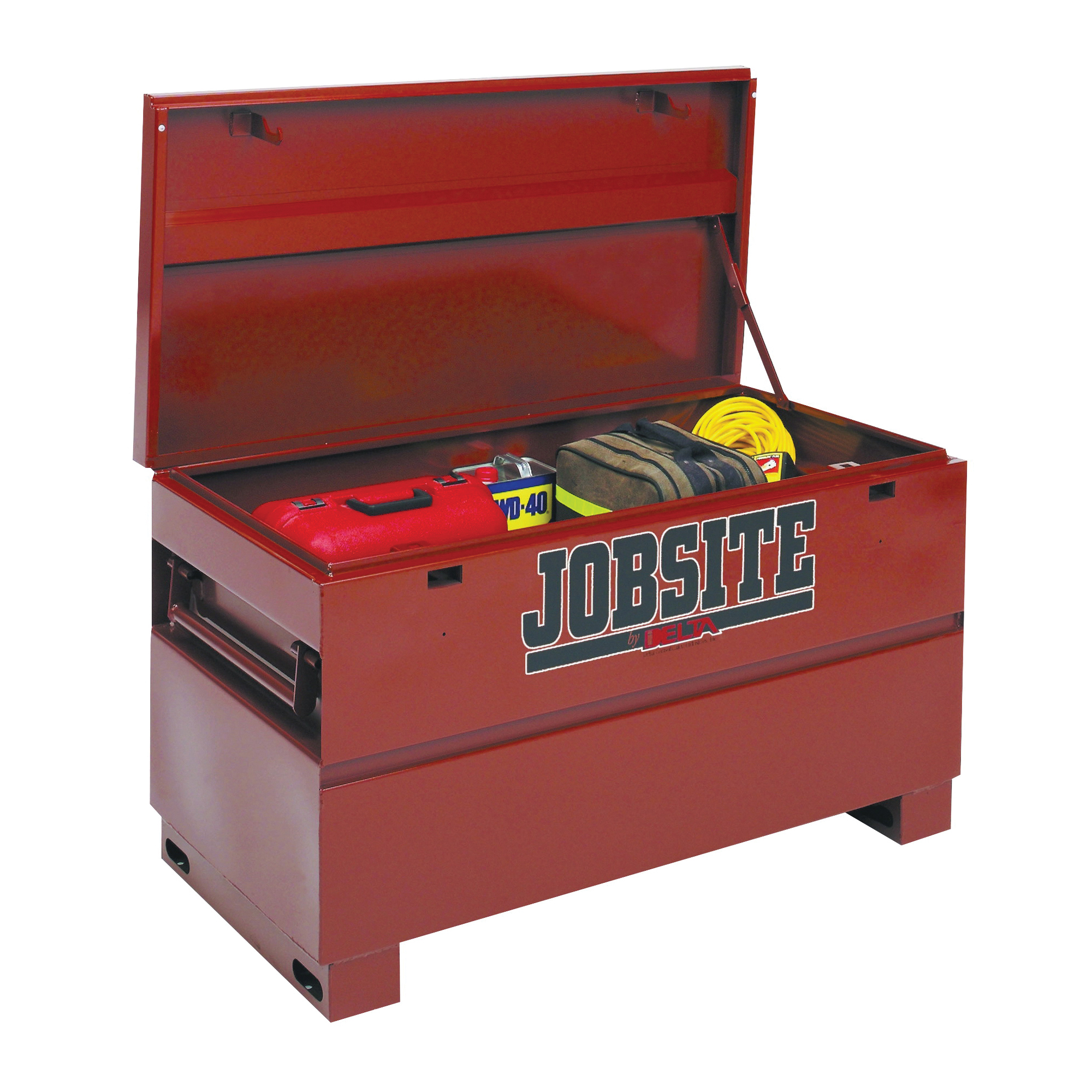JOBOX Tradesman Series CJB637990 Heavy-Duty Contractor Chest, 15.4 cu-ft, 24 in OAW, 27-1/2 in OAH, 48 in OAD