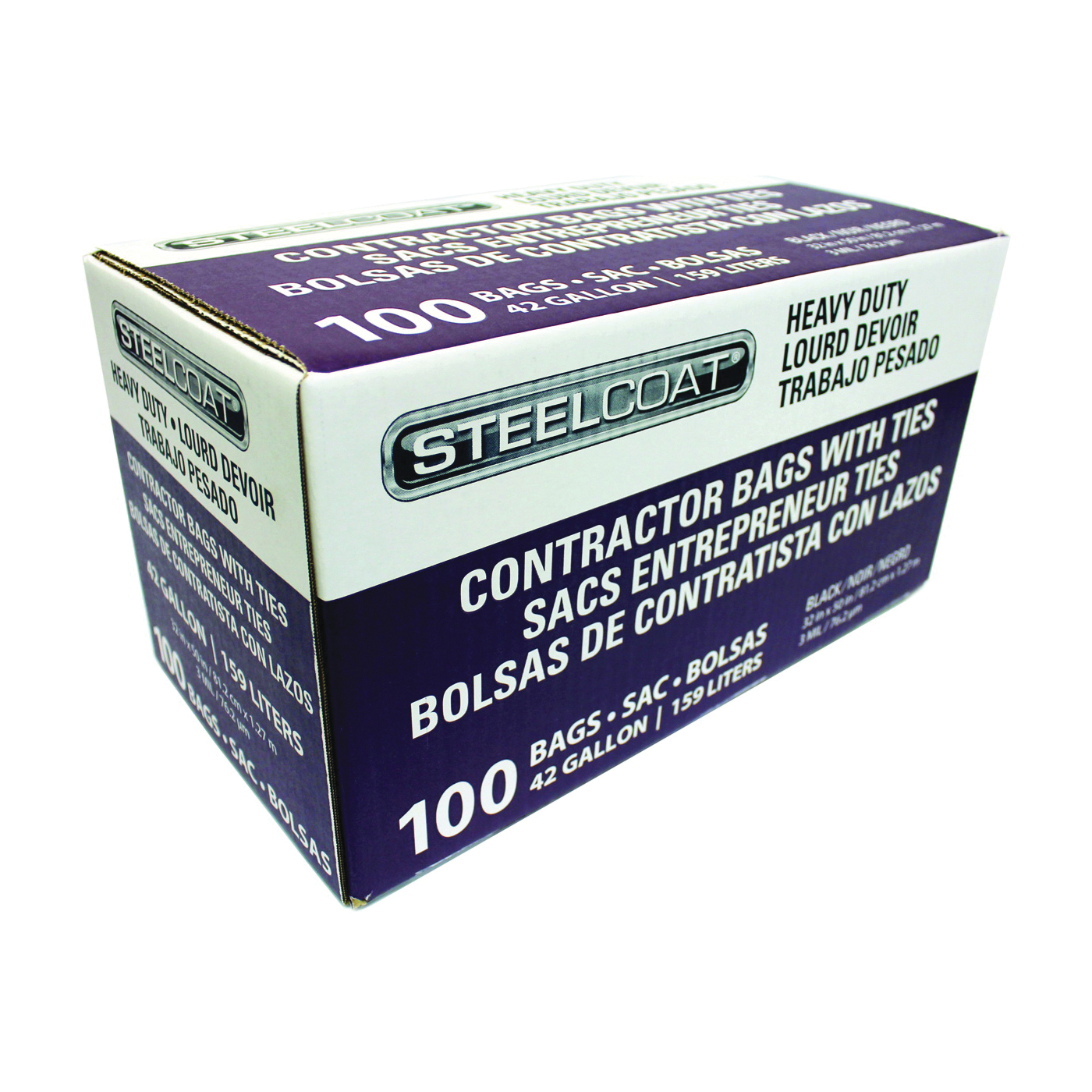 FG-P9934-05A Trash Bag, 42 gal