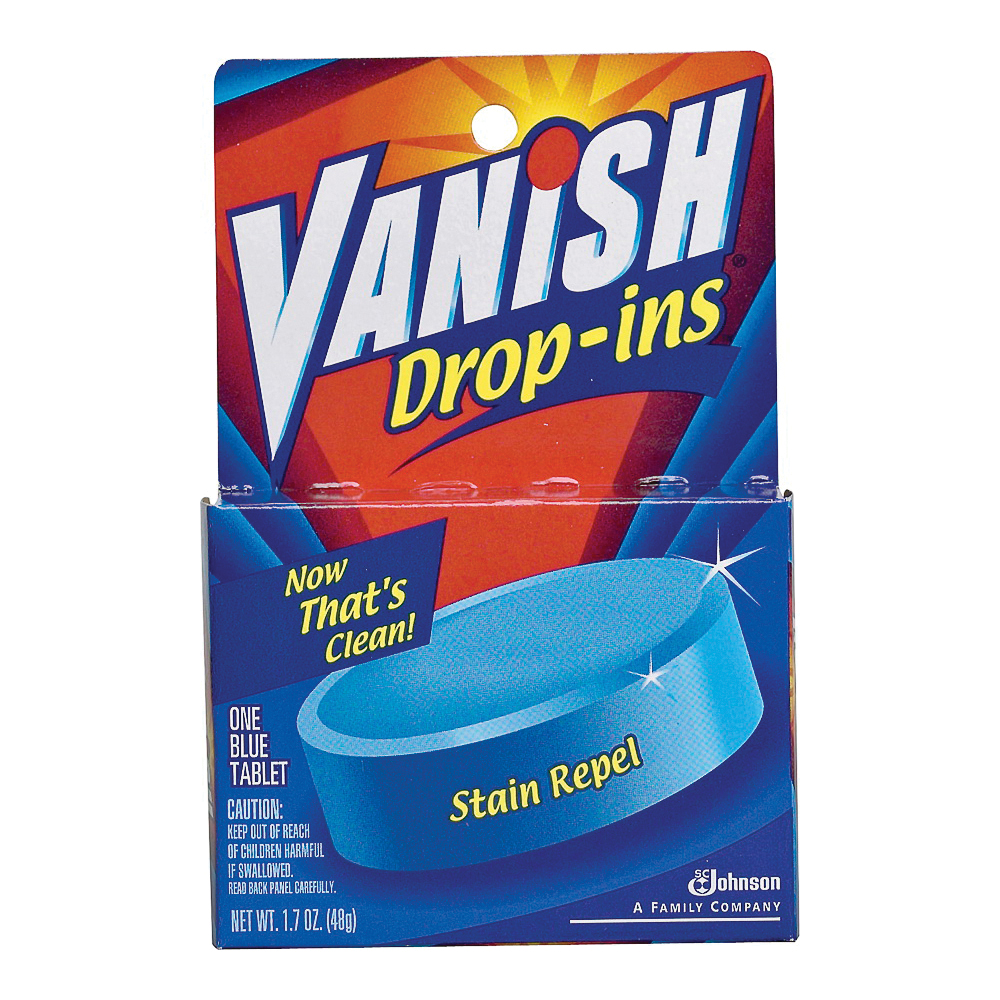 00191 Toilet Bowl Cleaner, 1.7 oz Pack, Solid, Blue