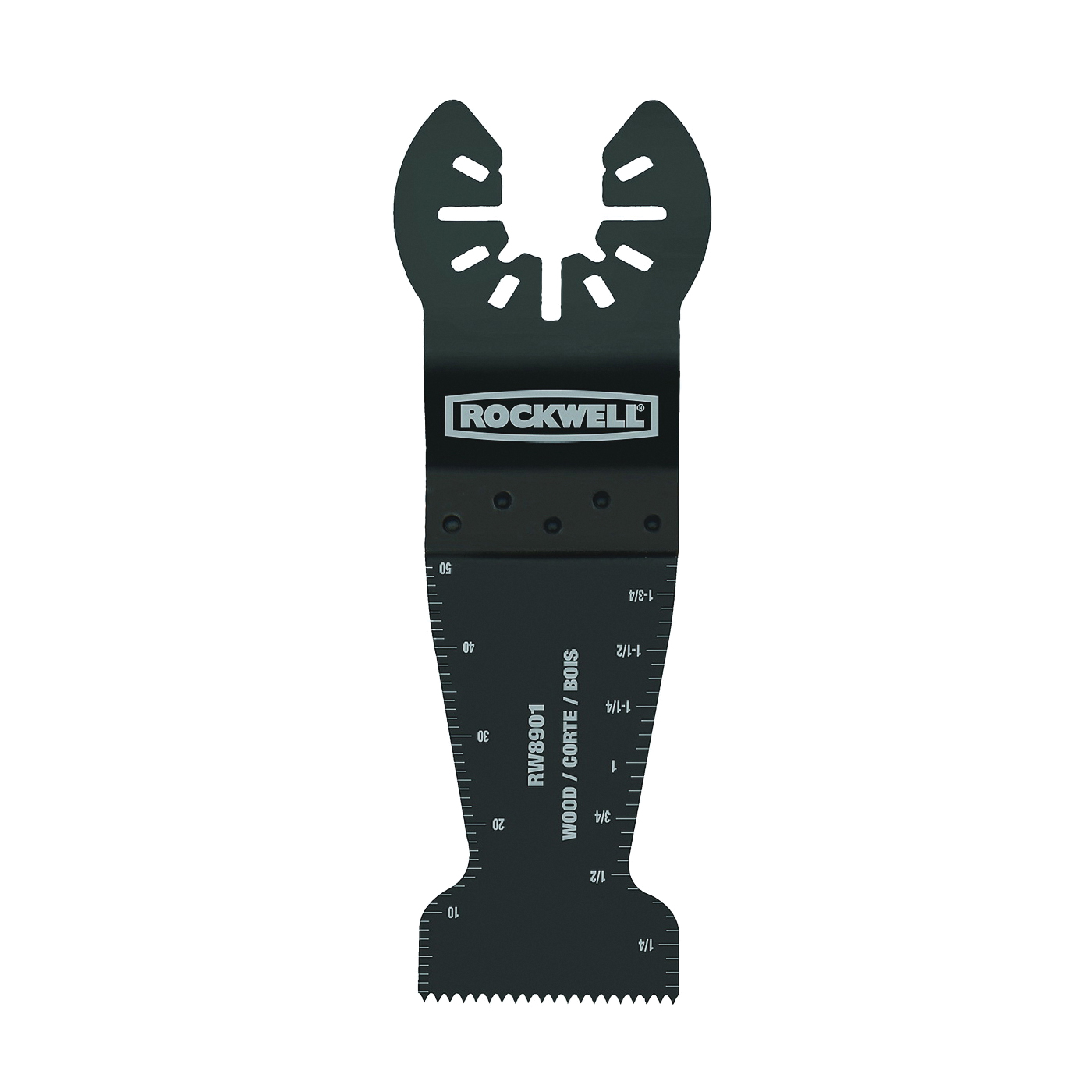 RW8901 Oscillating Tool Blade, 1-7/8 in D Cutting, HSS
