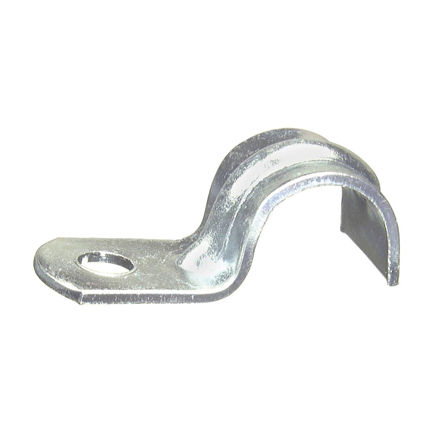 26211 Conduit Strap, 3/8 in, Steel, Galvanized