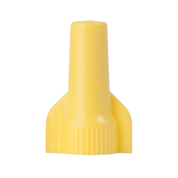 Gardner Bender WingGard 16-084 Wire Connector, Yellow, 22 to 10 AWG Wire, Steel Contact, Thermoplastic, 100/JAR